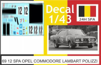 69 12 DECAL 143 24H SPA 1969 11 OPEL COMMODORE LAMBART POLIZZI.jpg