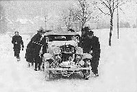 1,8 Liter bei der Schwarzwald-Fahrt Februar 1934